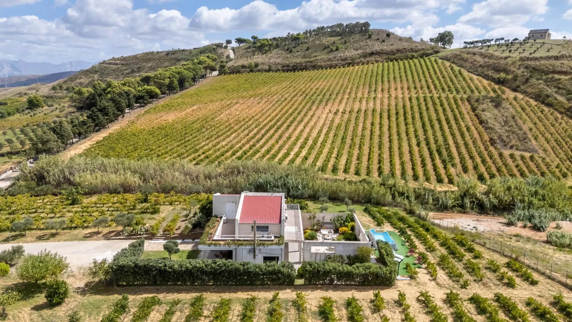 Villa Bonifato Vista Sulle Campagne E Sul Mare Siciliano Cozy House Italy Alcamo Italien