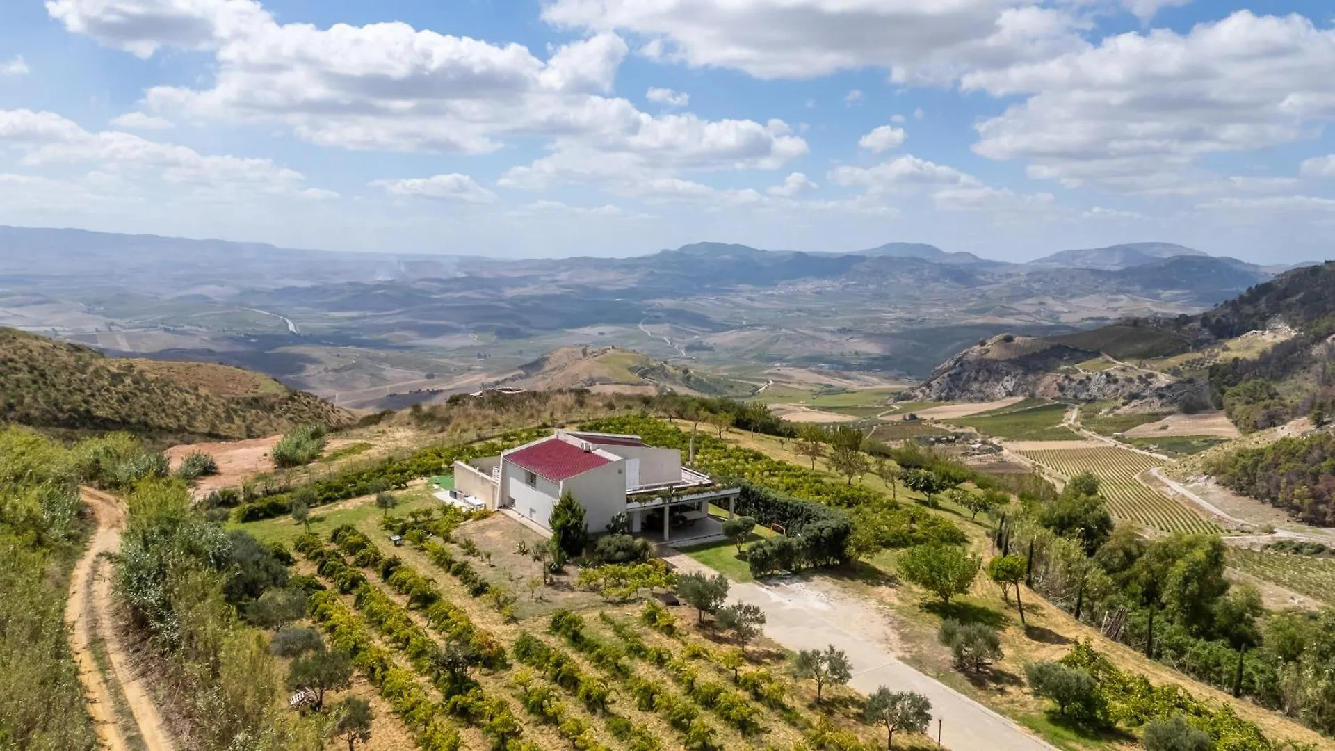 Villa Bonifato Vista Sulle Campagne E Sul Mare Siciliano Cozy House Italy Italie